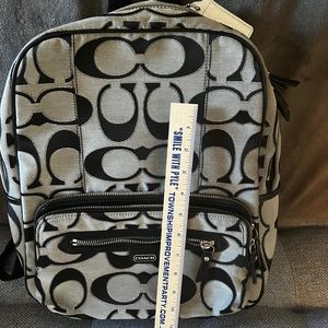 Coach book bag vintage black coach design